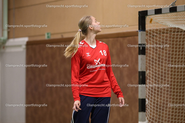 Handball I Juniorinnen I Saison 2026-2027 I Oberliga Schleswig-Holstein I 3. Spieltag I HSG Kalkberg 06 - TSV Bargteheide 229 | Mia Finjel Mortag (18, HSG Kalkberg 06) - Realisiert mit Pictrs.com
