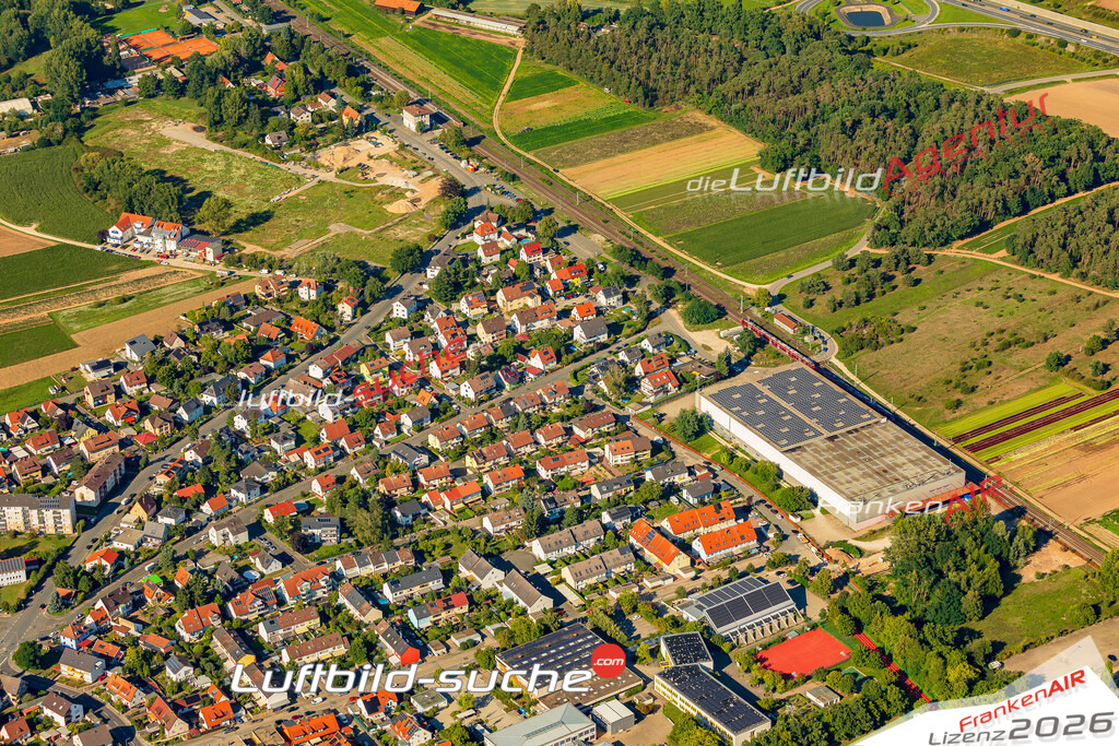 Luftaufnahme von Stadeln Fürth Bild- Das Luftbild wurde 2025 vom UL-Flugzeug heraus erstellt ( keine Drohne ) - Hochauflösende Luftaufnahme -Nicht vergleichbar mit Google Maps oder Satelittenbilder- Die Geschenkidee !Mit Lizenz und Bildrechte bestellbar