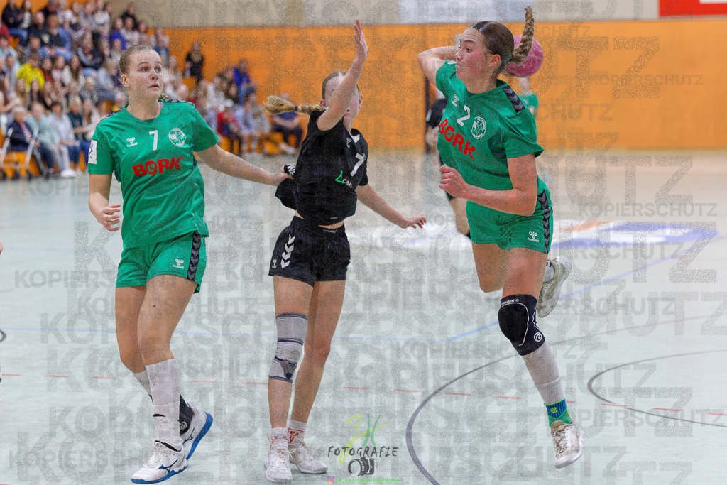 2024-10-19_158 | Jugendbundesliga B-Jugend weiblich; HSG Kleenheim/Langgöns - Longericher SC am 19.10.2024 in Oberkleen (Weidig-Halle) - Realisiert mit Pictrs.com
