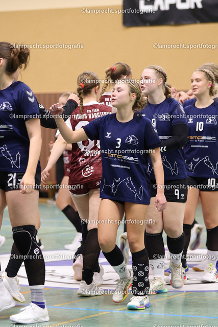 Handball I Juniorinnen I Saison 2026-2027 I Oberliga Schleswig-Holstein I 3. Spieltag I HSG Kalkberg 06 - TSV Bargteheide 058 | Charlotte Grose (3, HSG Kalkberg 06) - Realisiert mit Pictrs.com