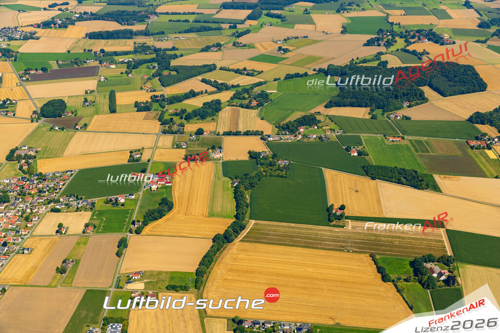 Luftaufnahme Dreyen Enger - Die Luftaufnahme wurde 2025 vom UL-Flugzeug heraus erstellt ( ohne Drohne ) - Hochauflösende Luftaufnahme - für professionelle Ausdrucke geeignet. Die Geschenkidee !Mit Lizenz und Bildrechte bestellbar