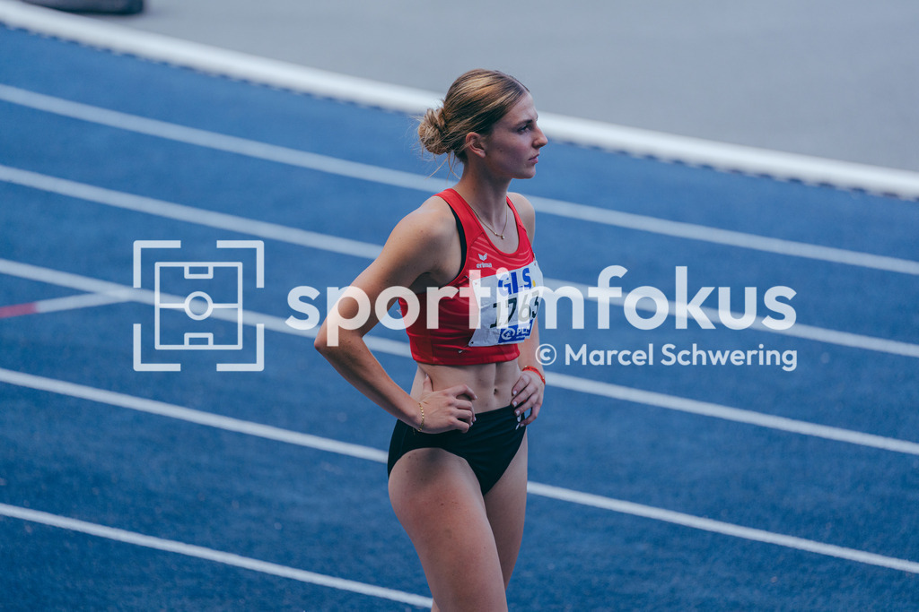 Deutsche Meisterschaften U20 / U16 2026 | Rebekka Feirle, LG Östl.Bodenseekreis, 1763, 400 Meter Hürden, Finale, Deutsche Meisterschaften der U20 &amp; U16 2026, Lohrheidestadion Bochum-Wattenscheid, 12.07.2026. Foto: Marcel Schwering / sportimfokus - Realisiert mit Pictrs.com