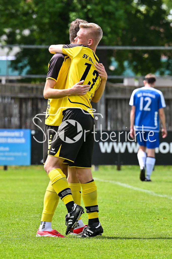 BC Aichach II - SV Obergriesbach | Jubel nach 0-2