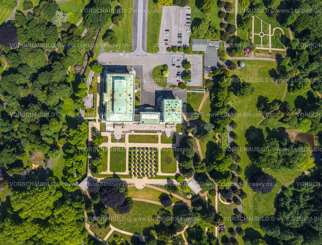 Essen220502553 | Luftbild, Senkrechtaufnahme der Villa Hügel, Essen-Bredeney, Essen, Ruhrgebiet, Nordrhein-Westfalen, Deutschland