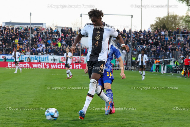230324dfbvsjap_00460 | Frankfurt am Main, 24.März 2023 Länderspiel U21 Deutschland - Japan v.l.,  Yann-Aurel Bissek (U21 Deutschland)


 - Realisiert mit Pictrs.com