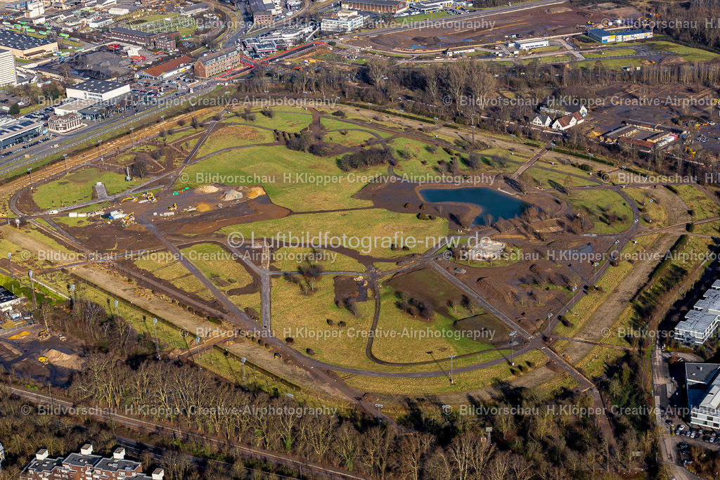 Luftbilder Neuss -6768 | Luftaufnahme Umbauarbeiten am Gelände der ehemaligen Rennbahn in Neuss - Realisiert mit Pictrs.com