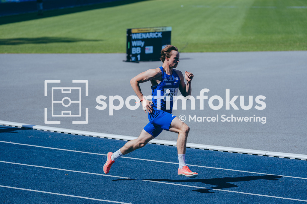 Deutsche Meisterschaften U20 / U16 2026 | Jack Gordon Blackburn, SC Neubrandenburg, 677, 400-Meter-Lauf, Deutsche Meisterschaften der U20 &amp; U16 2026, Lohrheidestadion Bochum-Wattenscheid, 10.07.2026. Foto: Marcel Schwering / sportimfokus - Realisiert mit Pictrs.com