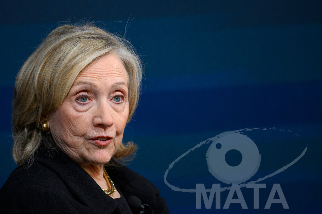 _DWA4051 | Die US-Politikerin Hillary Clinton auf der Veranstaltung Bridging Scholarship and Statecraft im Rahmen der Münchner Sicherheitskonferenz 2026. München, 13.02.2026 Bayern Deutschland  - Realisiert mit Pictrs.com