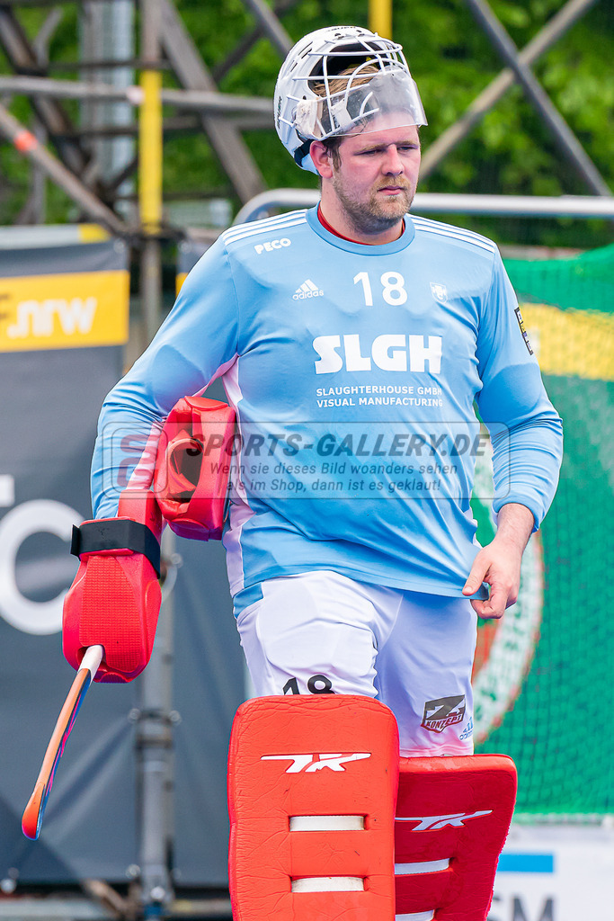 HK_20230507_901824 | 1. Bundesliaga Herren Creefelder HTC - Harvestehuder THC  am 7.5.2023 Crefelder HTC ( CHTC ), Krefeld  , Brinckmann Anton ( Torwart Harvestehuder THC #18 )