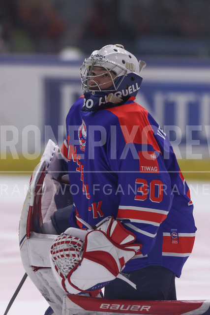 ICE Hockey League: Moser Medical Graz 99ers vs HC TIWAG Innsbruck – Die Haie | Graz, Austria,31.Jan.26 - ICE HOCKEY - ICE Hockey League, Graz 99ers vs HC Innsbruck. The image shows Matt Vernon (Innsbruck).
