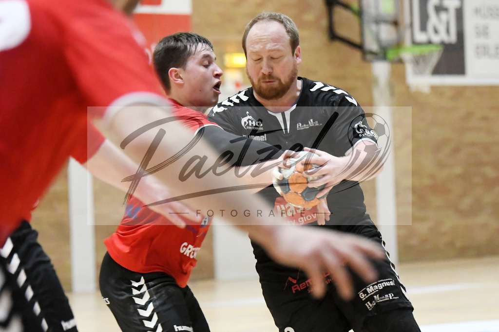 20200125_HSGHGJ_0027 | Handball, Herren:   beim Spiel der Landesliga zwischen HSG Osnabrück vs. HG Jever/Schortens am 25.01.2020 in der OSC-Halle in Osnabrück, Deutschland.(Foto von Nico Paetzel) - Realisiert mit Pictrs.com
