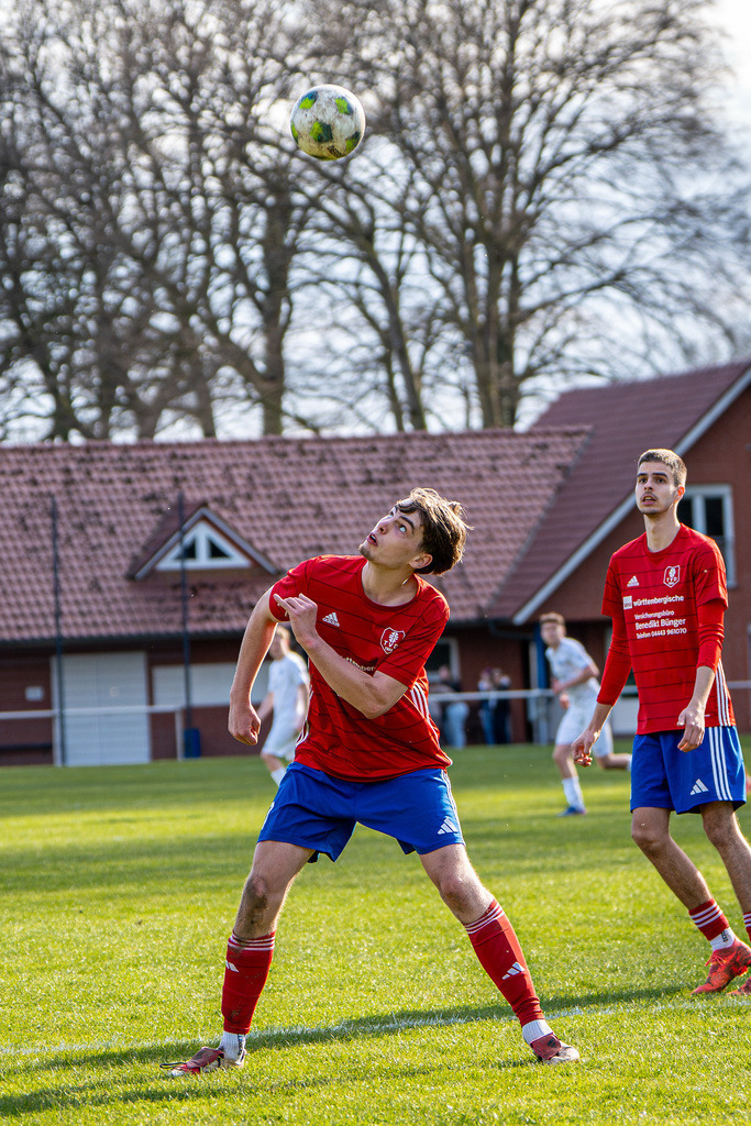Fußball I Herren I Saison 2025-2026 I Halbfinale Kreispokal VEC I  BW Langförden - TV Dinklage II I 19344 | jns.sportfotos - Realisiert mit Pictrs.com