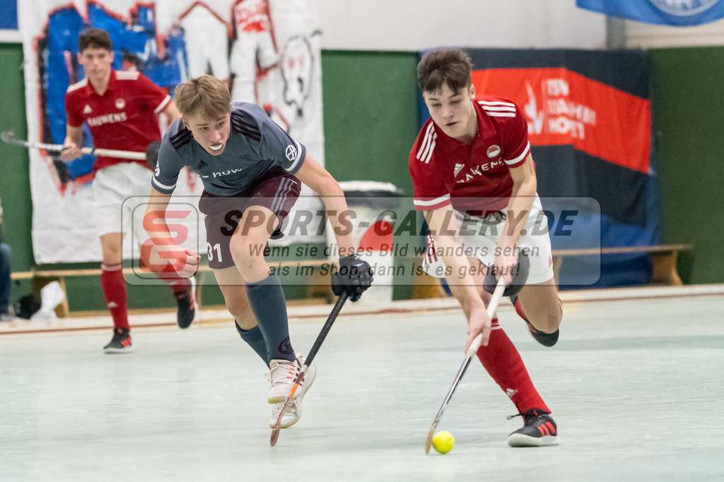 SFE_20230304_0083 | Deutsche Meisterschaft Männliche U16 Halle 2023 am 04.03.2023 in Köln (KTHC Stadion Rot-Weiss Köln Tennis and Hockey Club), Photo: Stephan Fehrmann 2022 (Sports-Gallery)