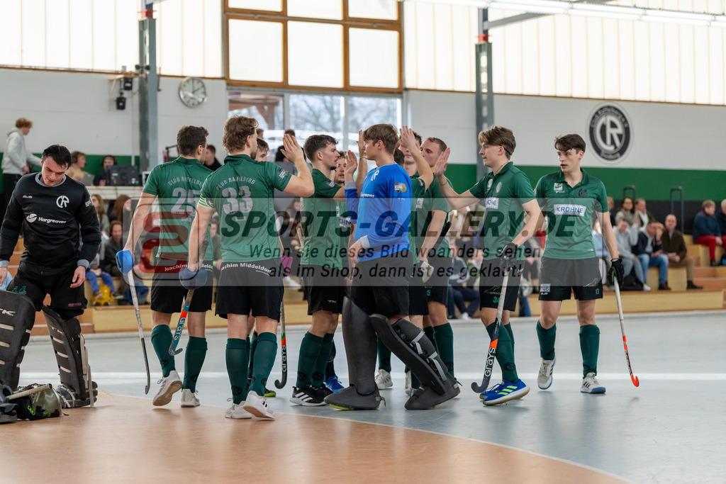 HK_20241208_109822 | 2. Bundesliga Halle Herren Club Raffelberg - Düsseldorfer HC am 8.12.2024 Raffelberg Halle, Duisburg ,