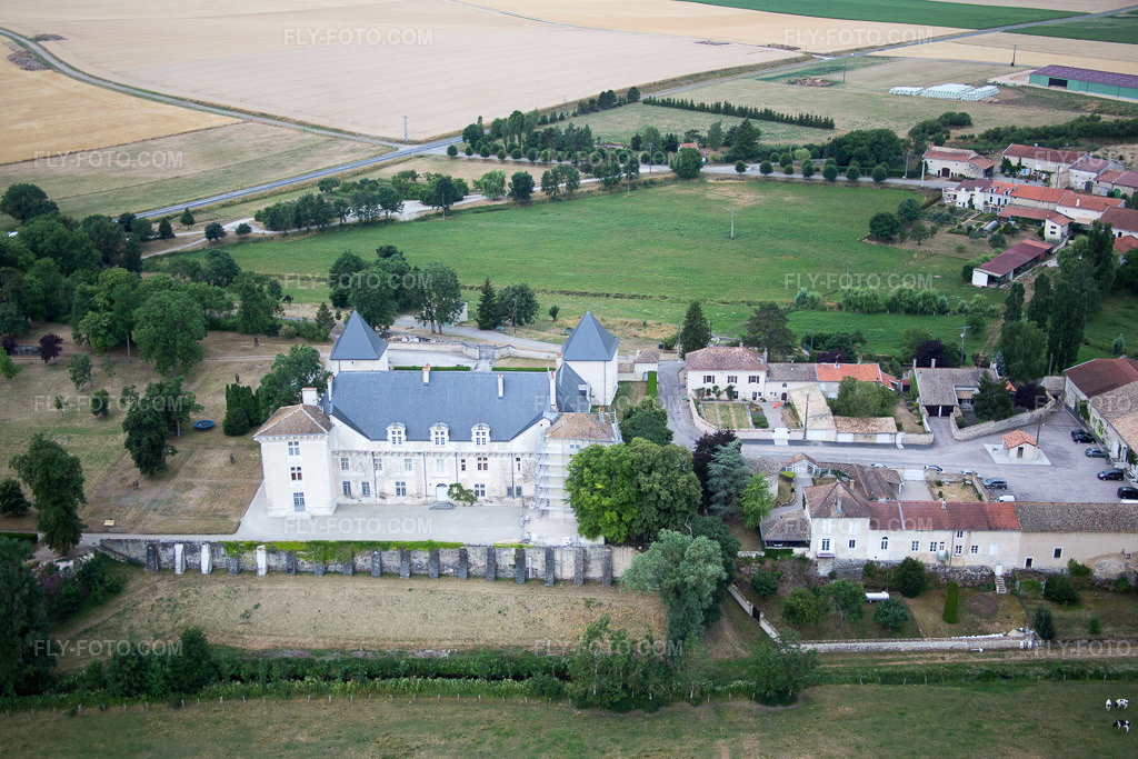 Aerial view: Montbras in Taillancourt in the state Meuse, France.Photo: IMG_083573.jpg taken on 07/13/2015 by Werner Riehm/FLY-FOTO.comResolution of the original: 5472 x 3648 px