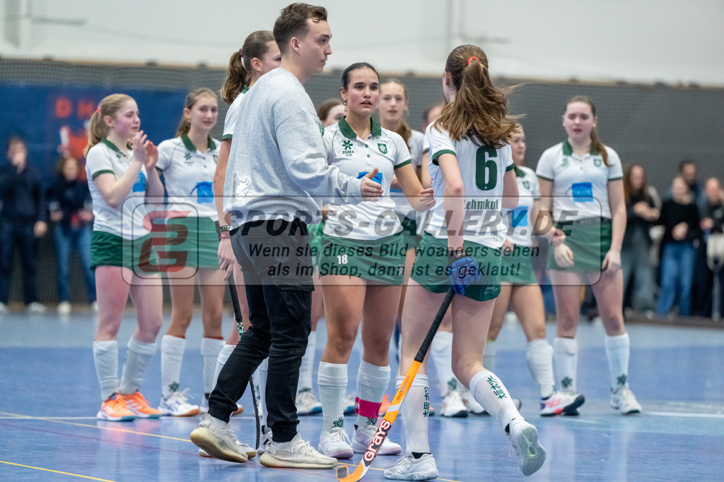 HK_20250223_103237 | Deutsche Meisterschaft wU14 Finale und Ehrungen am 23.2.2025 Düsseldorfer HC, Düsseldorf