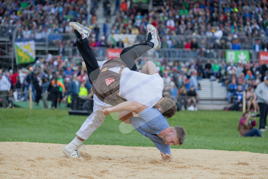 ESAF2025_05Gang_5806 | Die Schwinger des Schwyzer Kantonalen Schwingerverbandes: Fotos, die Dynamik und Leidenschaft festhalten, sowie emotionale Momente aus dem traditionellen Schwingsport zeigen. - Realisiert mit Pictrs.com