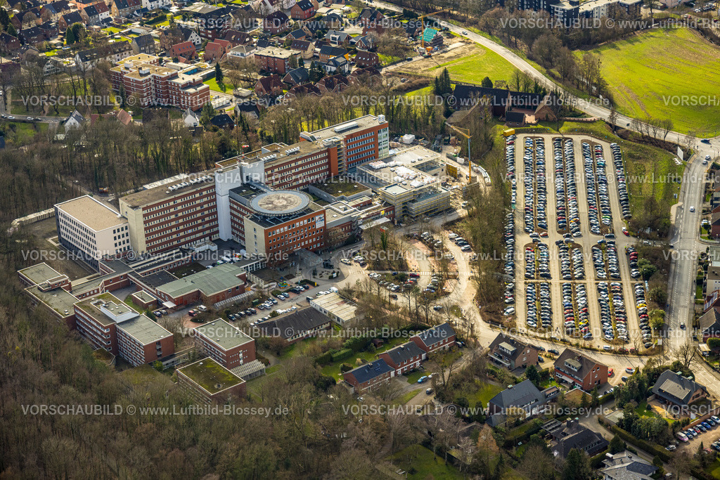 Hamm230214903 | Luftbild, St. Barbara-Klinik Hamm-Heessen, Stadtbezirk Heessen, Hamm, Ruhrgebiet, Nordrhein-Westfalen, Deutschland
