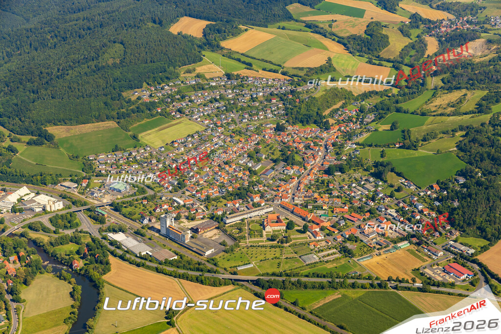 Schrägluftbild  Altmorschen  Morschen - Das Luftbild wurde 2025 vom UL-Flugzeug heraus erstellt (ohne Drohne- keine Drohnenaufnahme ) - Hochauflösende Luftaufnahme -Nicht vergleichbar mit Google Maps oder Satelittenbilder- Die Geschenkidee !Mit Lizenz und Bildrechte bestellbar