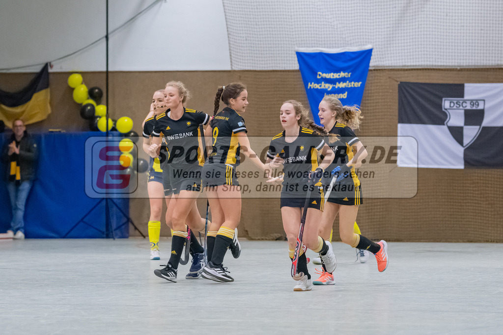 HK_20230225_104627 | Deutsche Meisterschaft WU16 Harvestehuder THC - Eintr. Braunschweig am 25.2.2023 DSC 99, Düsseldorf ,