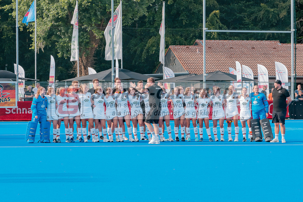 HK_20230716_902546 | Euro Hockey WU18 Siegerehrungen Championship Girls &amp; Boys am 16.7.2023 CHTC , Krefeld ,