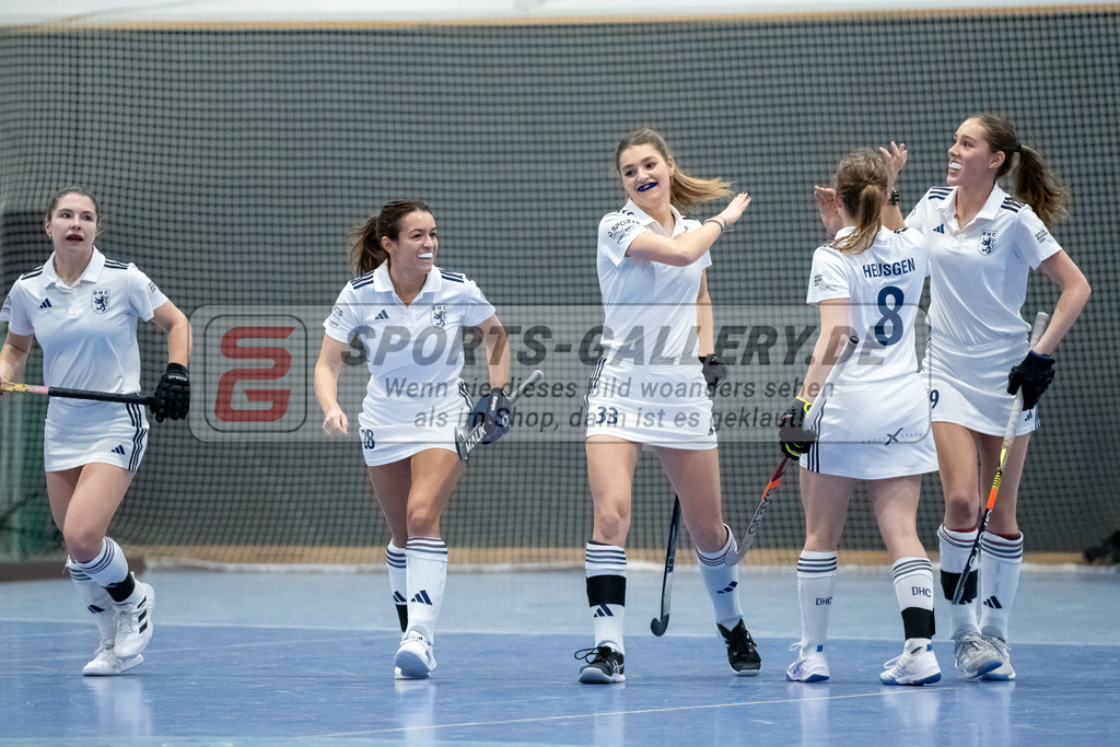 HK_20250111_101431 | 1. Bundesliga Halle Damen Düsseldorfer Hc - Club Raffelberg am 11.1.2025 Halle DHC, Düsseldorf ,