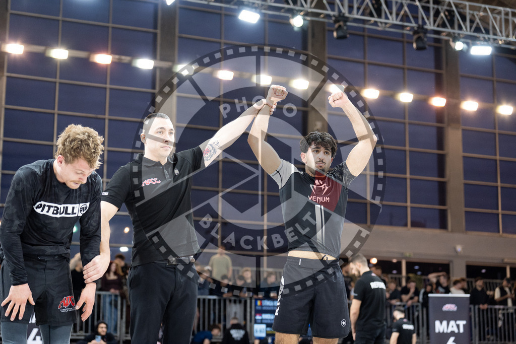 20260214PBB1603 | Fighters compete during the ADCC European Trials  competition day 1 in Belgrade, Serbia, on February 14, 2026.