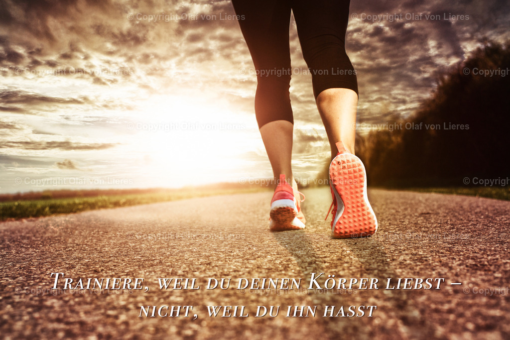 Motivation Sport als Wandbild | Wandbilder Sport Motivation