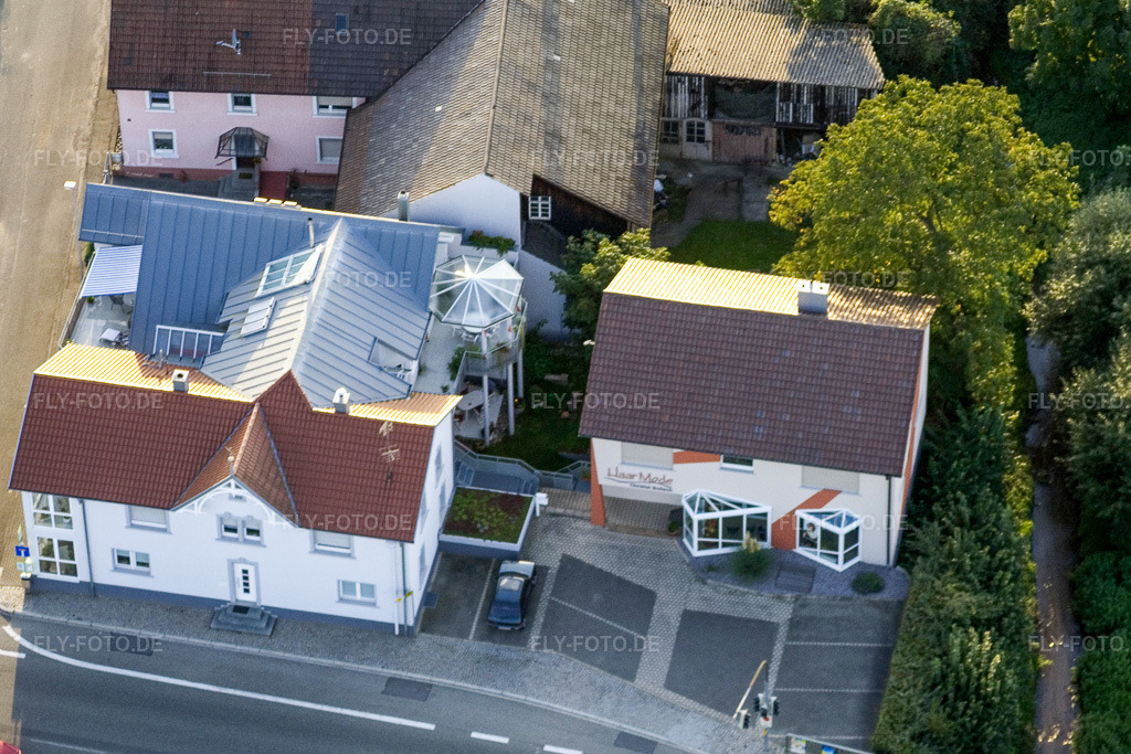 Luftbild: Landstr im Ortsteil Urloffen in Appenweier im Bundesland Baden-Württemberg in Deutschland. Foto: IMG_8222.jpg vom 15.09.2007 durch Werner Riehm/FLY-FOTO.de