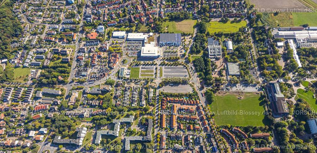 Hamm250901025 | Luftbild, Freiherr-vom-Stein-Gymnasium Hammmit Baustelle und Wiesenfläche, Eingangsbereich Maximilianpark, Uentrop, Hamm, Ruhrgebiet, Nordrhein-Westfalen, Deutschland
