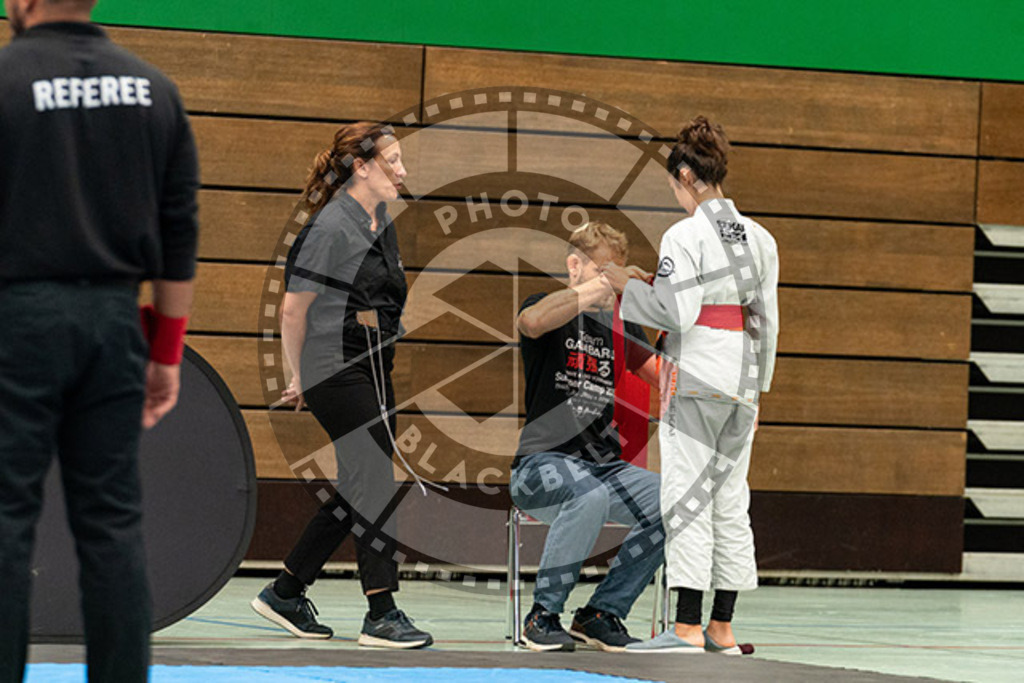 20230826PBB51415 | Fighters compete during the AJP INTLPRO BJJ and grappling competition in Hamburg, Germany, on August 26 2023.