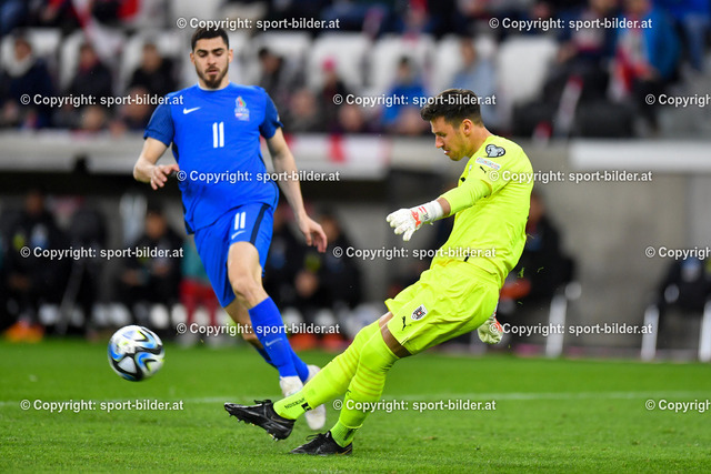 AUT, Uefa EM-Qualifikation 2024 - Oesterreich vs Aserbaidschan | 24.3.2023, Raiffeisen Arena Linz, AUT, EM-Qualifikation Uefa Euro 2024 - Oesterreich vs Aserbaidschan, im Bild Heinz Lindner (AUT)


// Uefa Euro 2024 Qualifikation Match between Austria and Azerbaijan in Linz, Austria on 2023/03/24