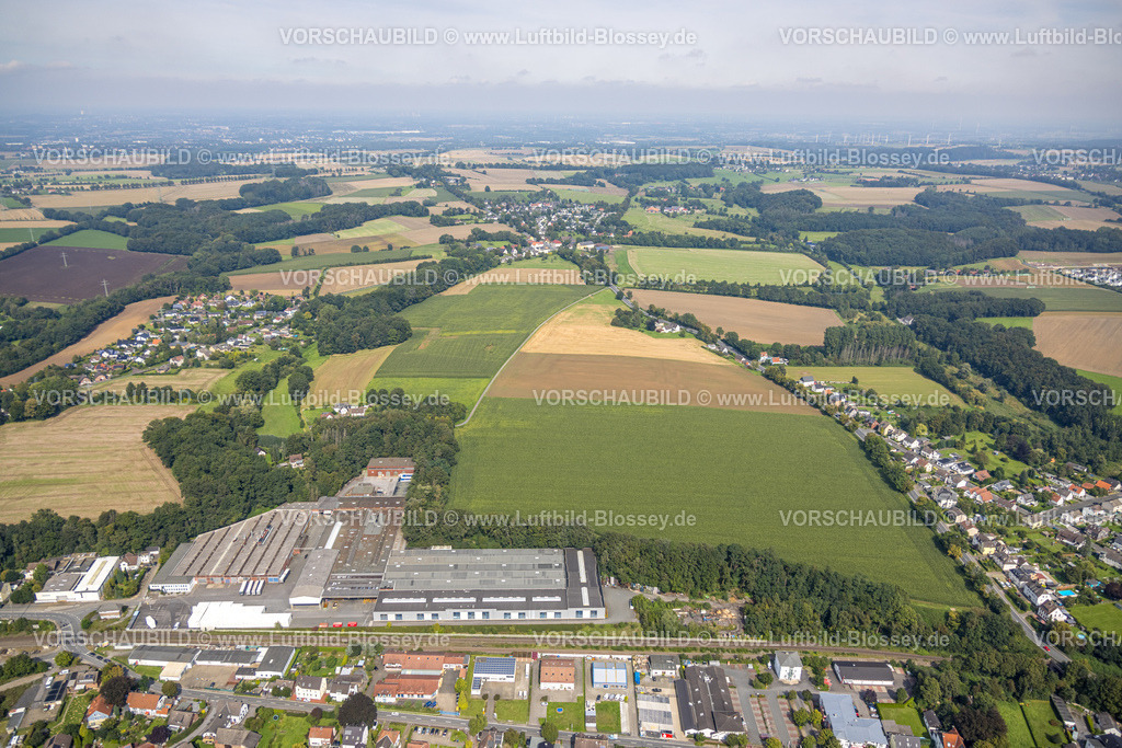 Froendenberg230901518 | Luftbild, KS Logistic und Service GMBH, Schürenfeld Wiesen und Felder, Dellwig, Fröndenberg, Ruhrgebiet, Nordrhein-Westfalen, Deutschland