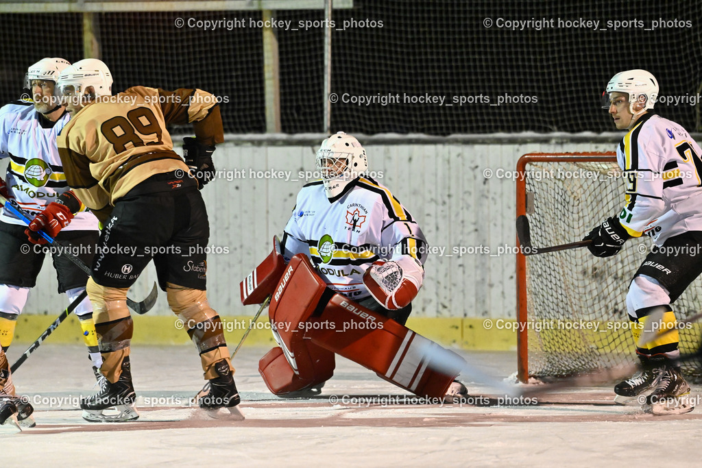 EC Kellerberg vs. Carinthian Team 28.1.2024 | #81 Lobanov Yevhenii, #89 Diwisch Marvin, #1 Kropf Oliver, #79 Bobnar Marco