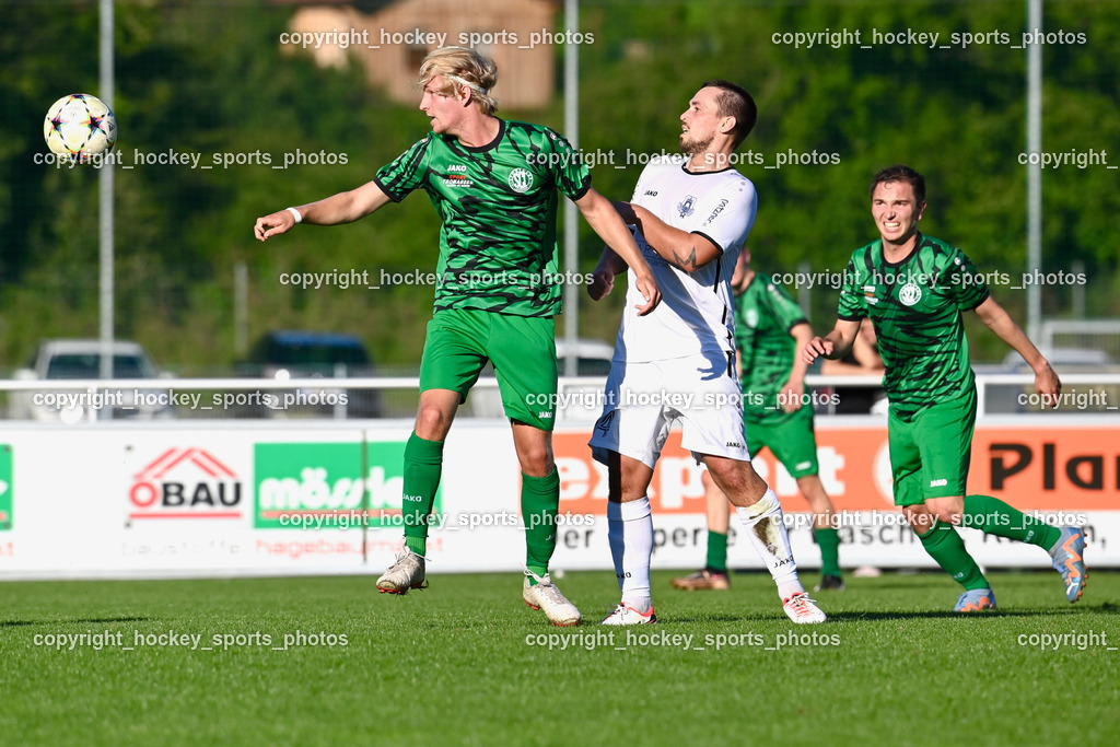 SC Landskron vs. ATUS Velden 11.8.2023 | #21 Philipp Alexander Gabriel Clementschitsch, #8 Philipp Gatti, #24 Gerfried Einspieler