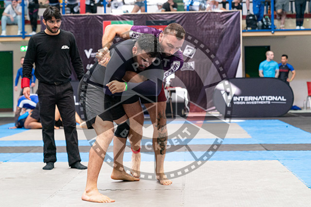 20230826PBB56726 | Fighters compete during the AJP INTLPRO BJJ and grappling competition in Hamburg, Germany, on August 26 2023.