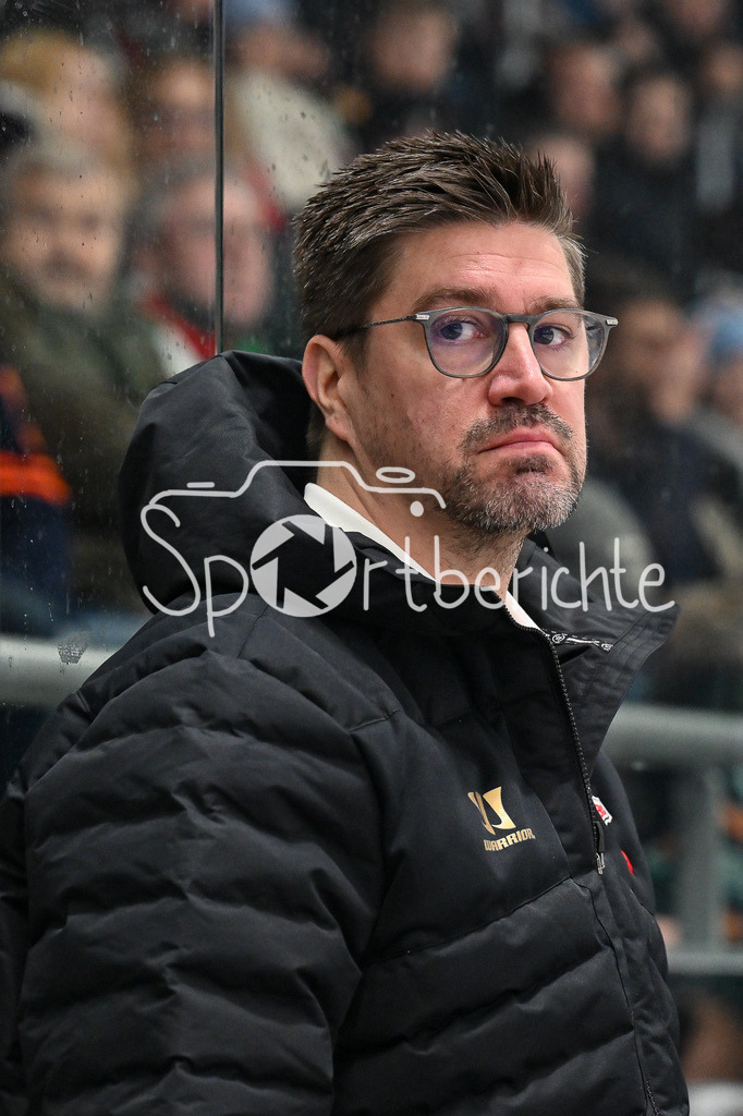 Augsburger Panther - Nürnberg Ice Tigers | im Bild Jochen HECHT CO-Trainer Nürnberg Ice Tigers / Freisteller / Einzelfoto / DEL: Augsburger Panther - Nuernberg Ice Tigers, Curt Frenzel Stadion am 03.01.2025