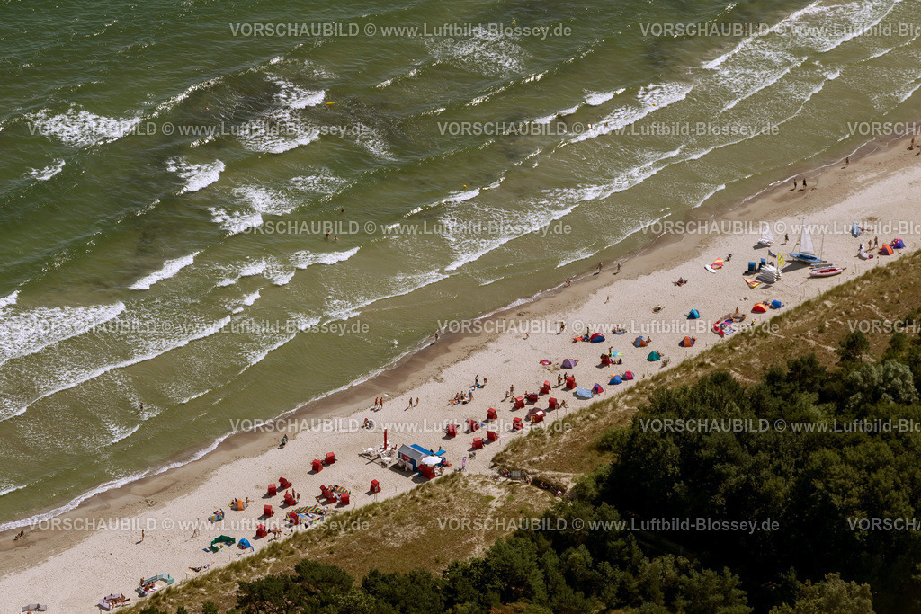 Ruegen12083238Prora | Luftbild, KdF Bad Prora, ehemalige Ferienanlage der Nationalsozialisten Kraft durch Freude, mit Sandstrand,  Binz, Insel Rügen, Mecklenburg-Vorpommern, Deutschland, Europa