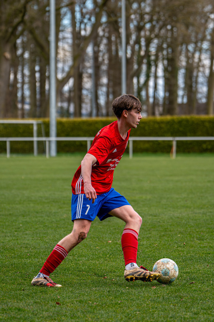 Fußball I Herren I Saison 2025-2026 I Halbfinale Kreispokal VEC I  BW Langförden - TV Dinklage II I 19036 | jns.sportfotos - Realisiert mit Pictrs.com