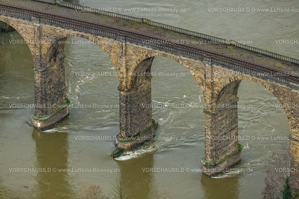 Herdecke231201648Harkortsee | Luftbild, Ruhrhochwasser, Weihnachtshochwasser 2023, starke Regenfälle,  , Herdecke, Ruhrgebiet, Nordrhein-Westfalen, Deutschland