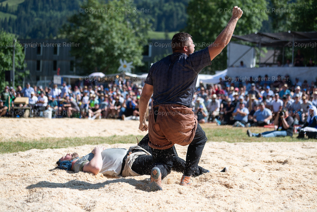 Schwingen -  Schwarzseeschwinget 2025 | Schwarzsee, 22.6.25, Schwingen - Schwarzseeschwinget.