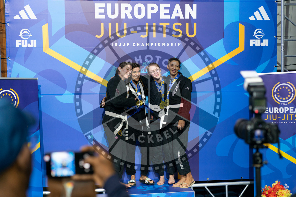 20240119PBB3442 | Fighters compete during the IBJJF European Championship in Paris, France, on January 19, 2024.