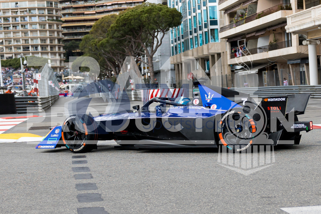 GEPA-20230506-101-147- | MONTE CARLO,MONACO,06.MAY.23 - MOTORSPORTS, FORMULA E - E-Prix of Monaco, Circuit de Monaco. Image shows Maximilian Guenther (GER / Maserati).  Photo: GEPA pictures/ Matthias Trinkl