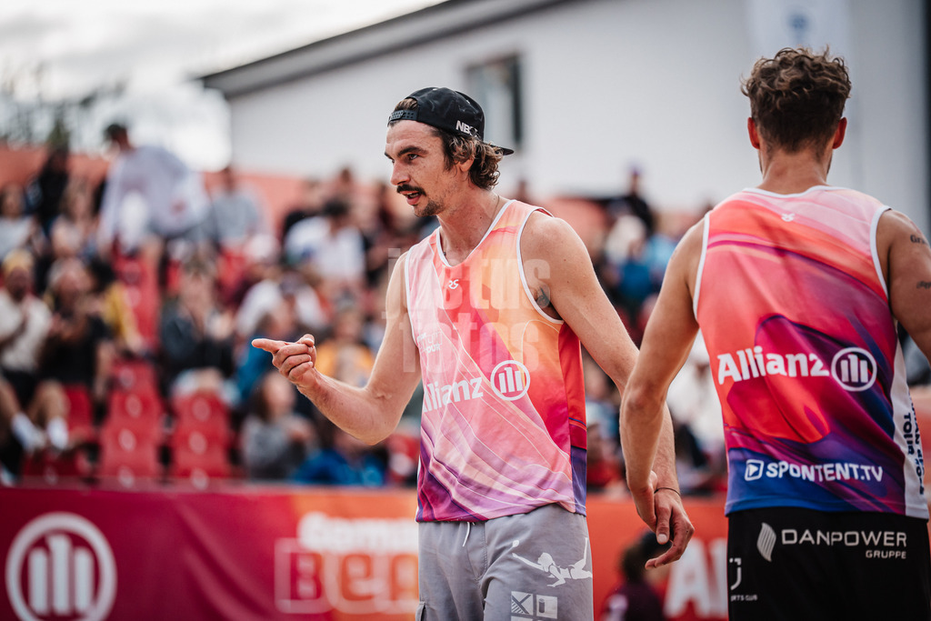 Beachvolleyball | Männer | Allianz German Beach Tour 2025 | Tourstop Berlin | 22.08.2025 | Jannik Kühlborn