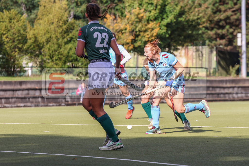 MJ_2022-10-08_Damen_HTCU-UHC-18 | Alia Jaques (UHC Hamburg #25), Uhlenhorst Mülheim - UHC Hamburg am 8.10.2022 im Waldstadion, Mülheim a. d. Ruhr