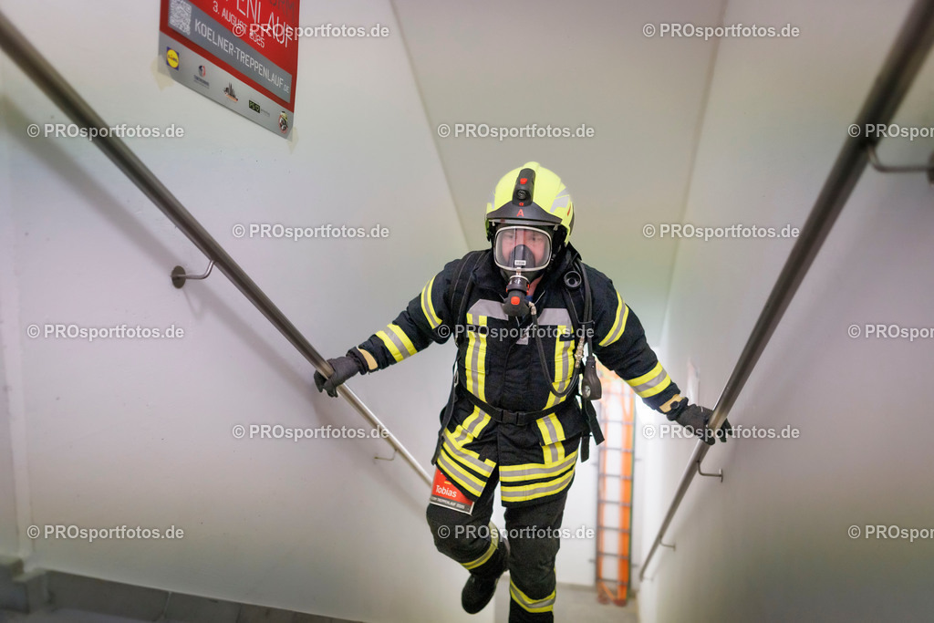 KölnTurm Treppenlauf; Köln, 03.08.2025 | Impressionen vom KölnTurm Treppenlauf am 03.08.2025 in Köln (Nordrhein-Westfalen). 