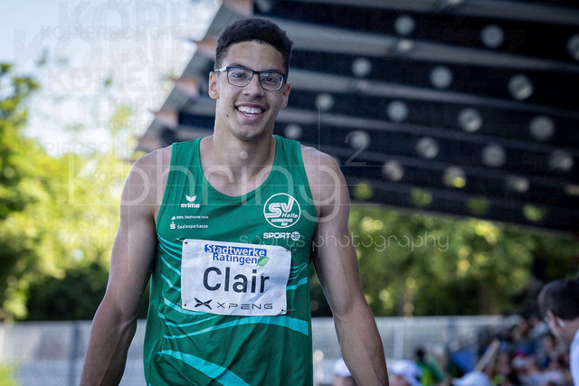 Multisport Event; Ratingen, 28.06.2026 | RATINGEN, GERMANY - JUNE 28, 2026 : Leon-Joel Clair (GER / Germany) competing during the Multisport Event at Stadion Ratingen on June 28, 2026 in Ratingen, Germany.