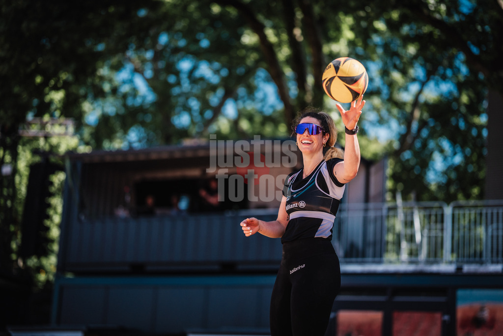 Beachvolleyball | Frauen | Allianz German Beach Tour 2025 | Tourstop Düsseldorf | 16.05.2025 | Sandra Ferger.