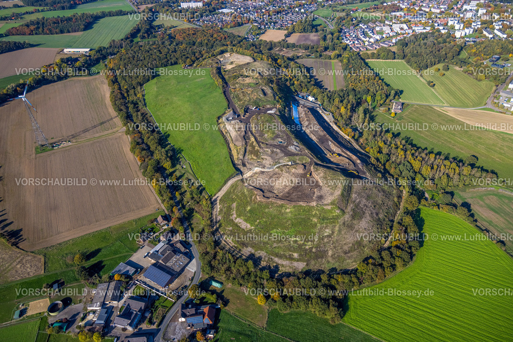 Kamp-Lintfort221004610 | Luftbild, Deponie Eyller Berg, Gestfeld, Kamp-Lintfort, Ruhrgebiet, Nordrhein-Westfalen, Deutschland