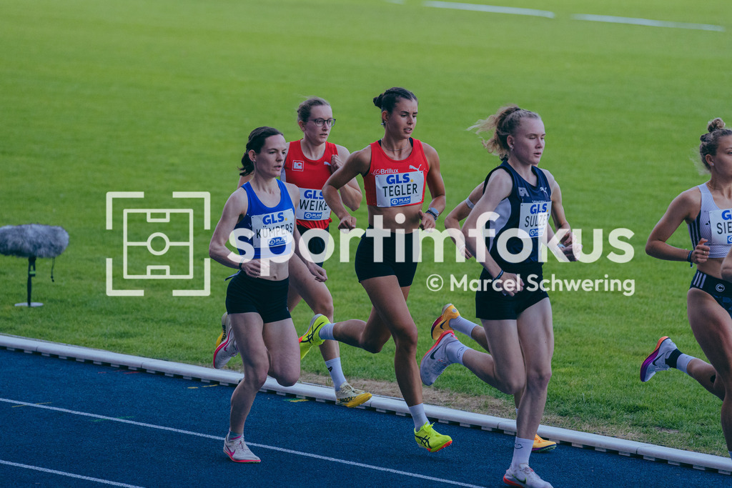 Deutsche Meisterschaften der Frauen und Männer 2026 | Katja Tegler, LG Brillux Münster, 5000-Meter-Lauf, Deutsche Meisterschaften der Frauen und Männer 2026, Lohrheidestadion Bochum-Wattenscheid, 25.07.2026. Foto: Marcel Schwering / sportimfokus - Realisiert mit Pictrs.com
